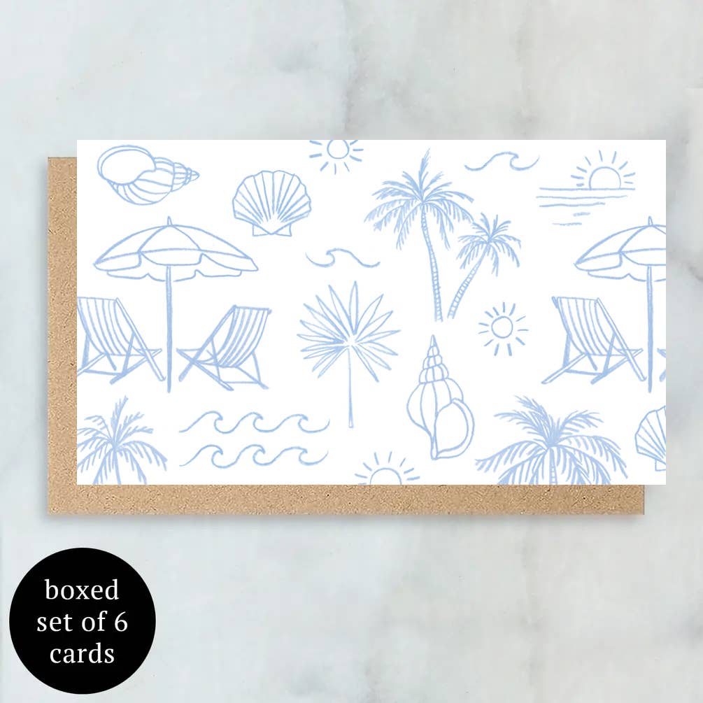 Coastal Mini Card Boxed Set