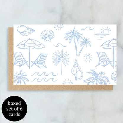 Coastal Mini Card Boxed Set