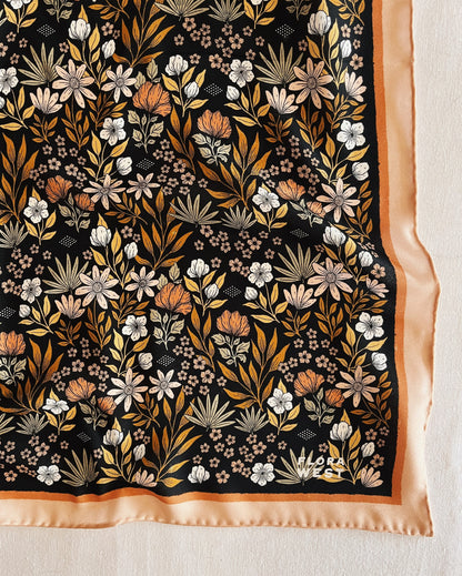 flora west Silk Bandana