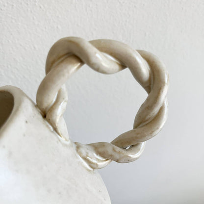 Braided Handle Mug