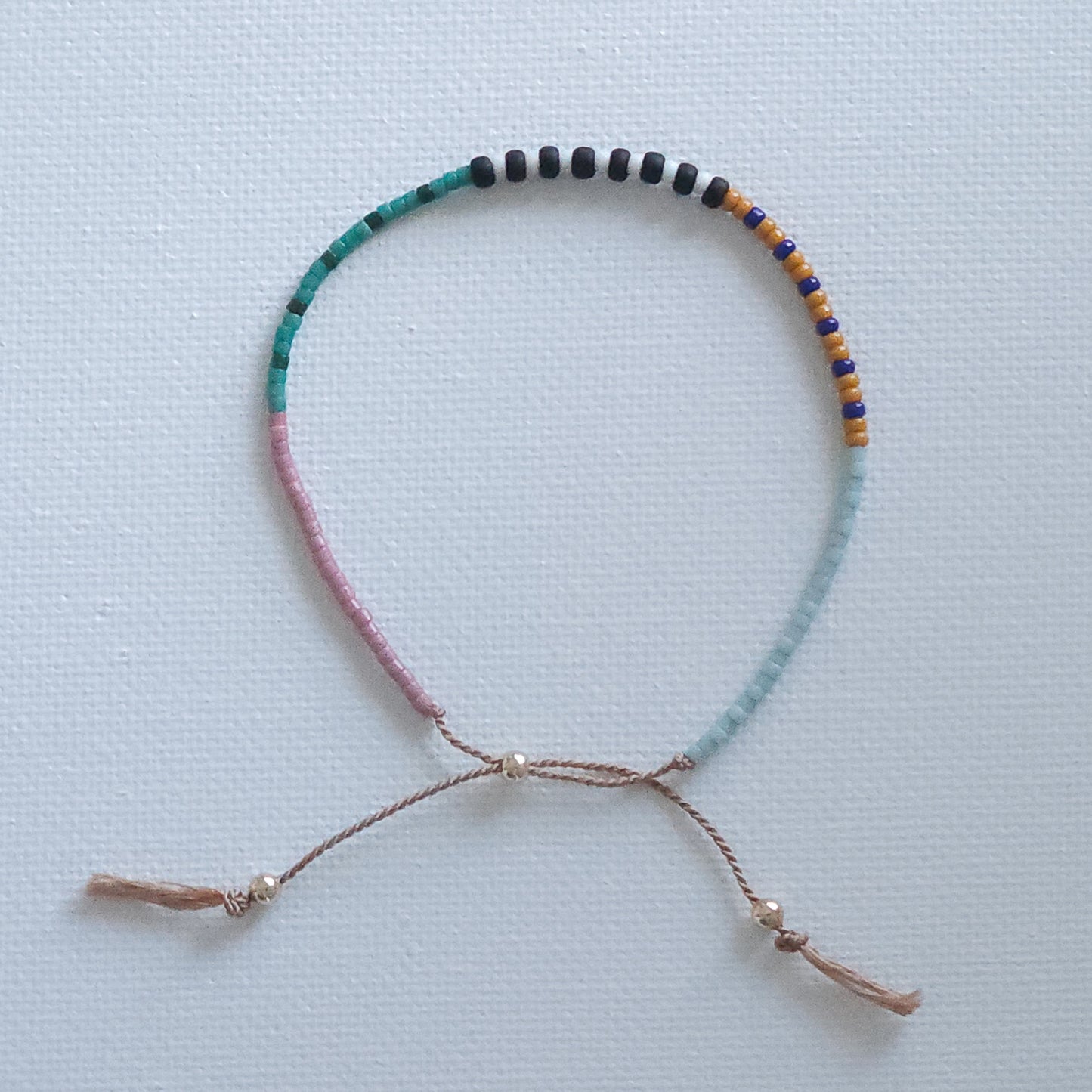 Adjustable Beaded Bracelet