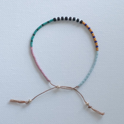 Adjustable Beaded Bracelet