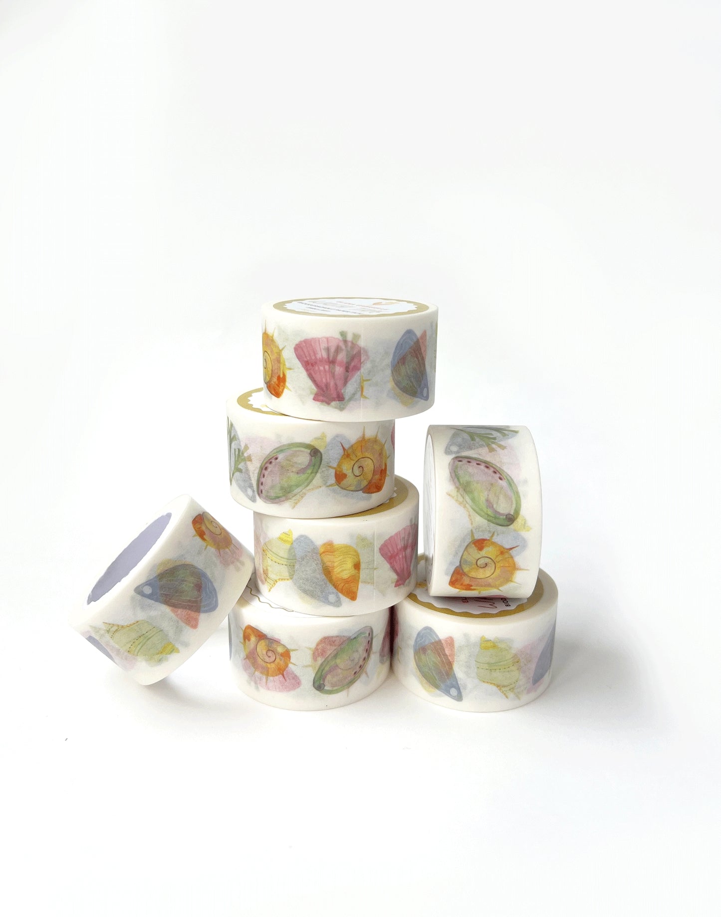 Functional, versatile tape for packaging gifts, scrapbooking, or journaling. washi tape