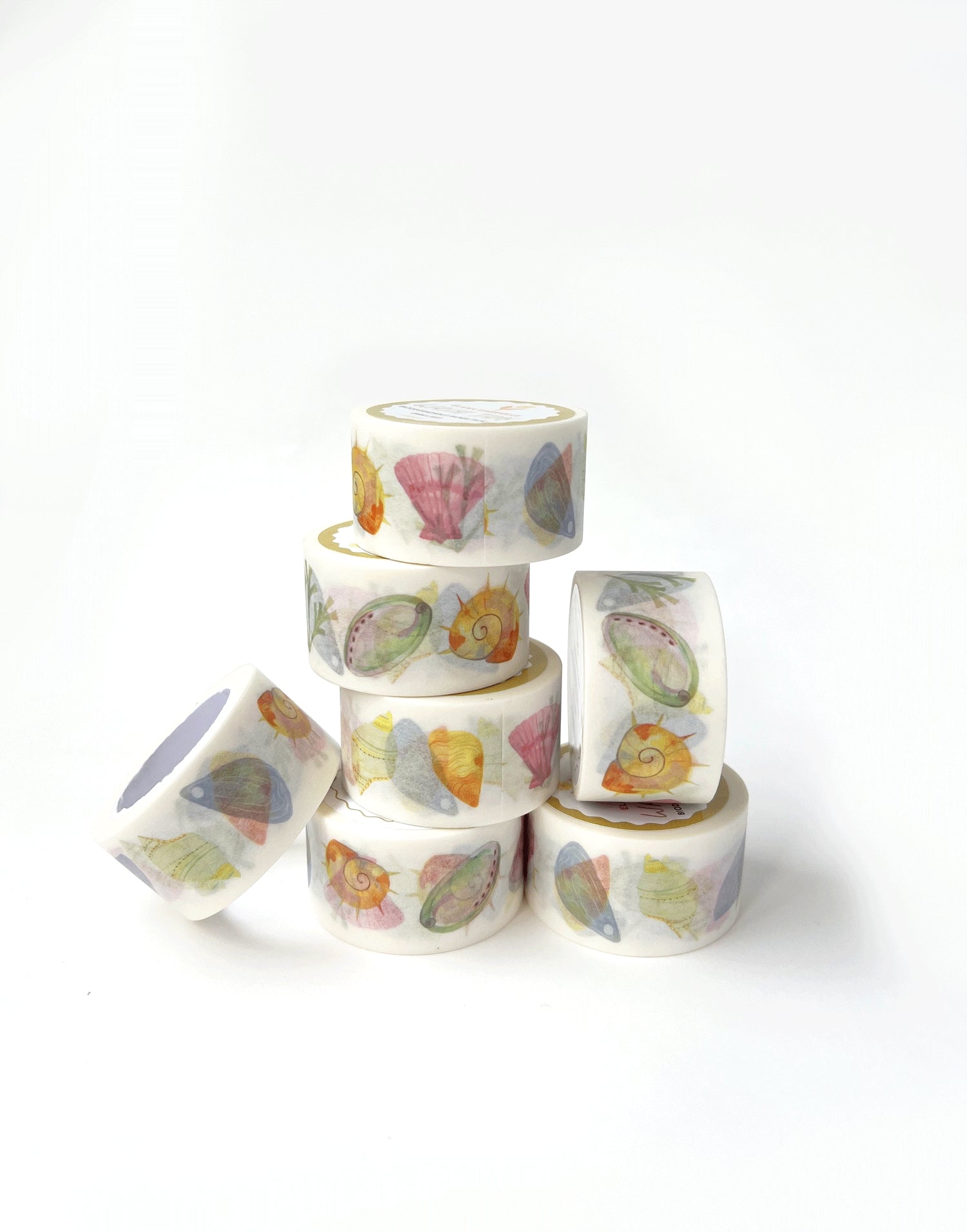 Functional, versatile tape for packaging gifts, scrapbooking, or journaling. washi tape