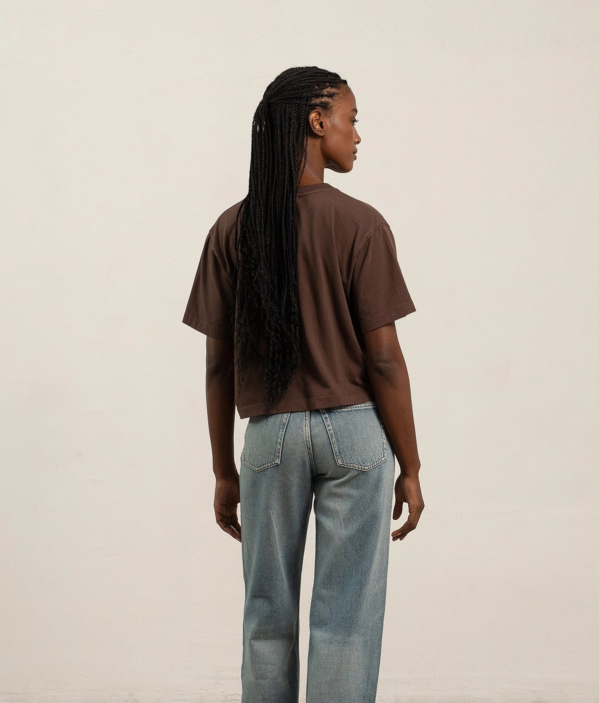 Relaxed Cropped Tee