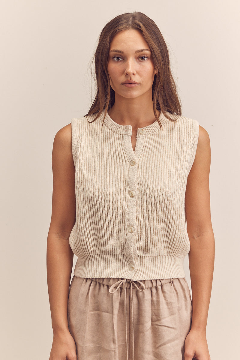 Sleeveless Sweater