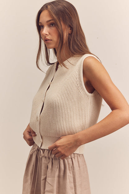 Sleeveless Sweater