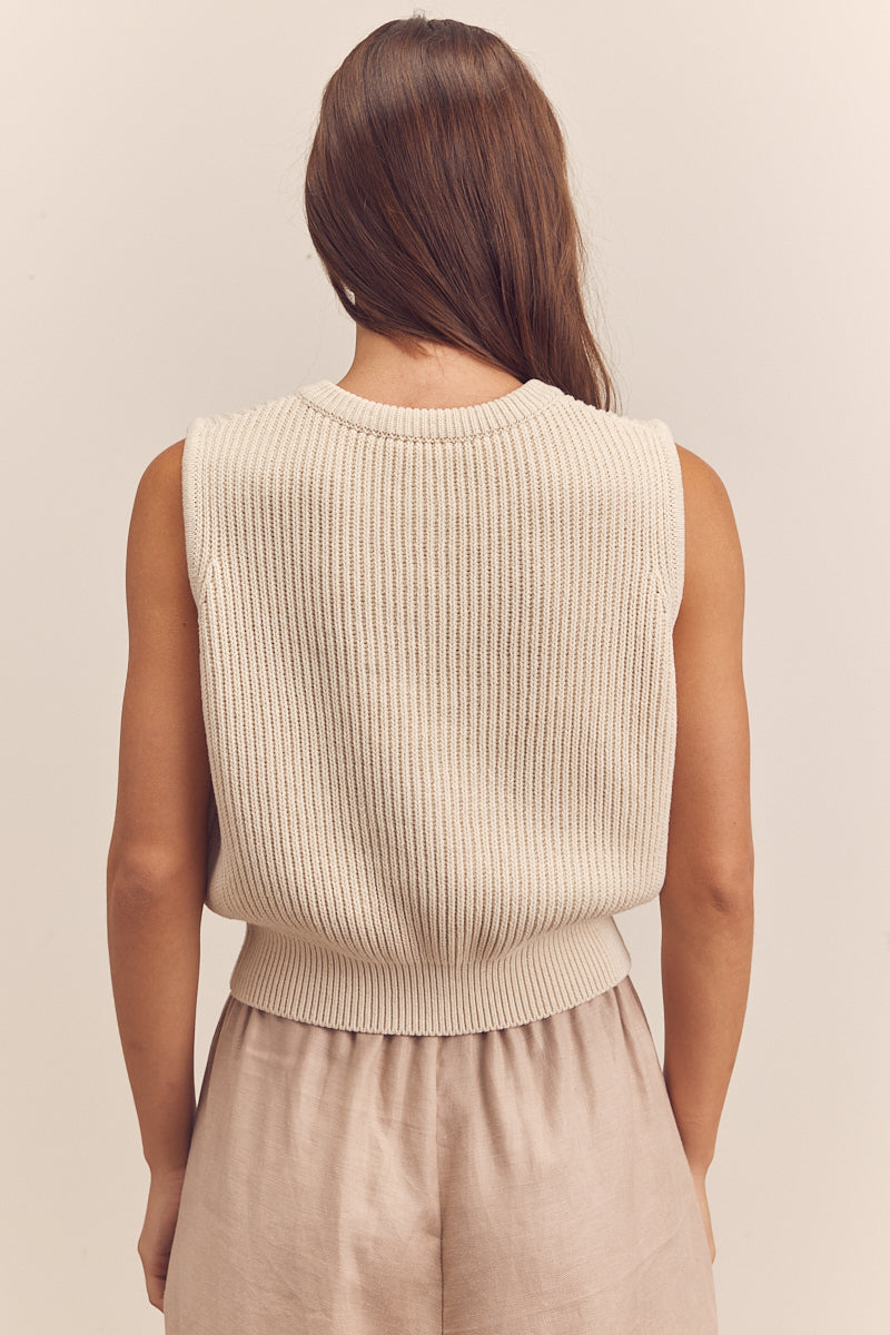 Sleeveless Sweater
