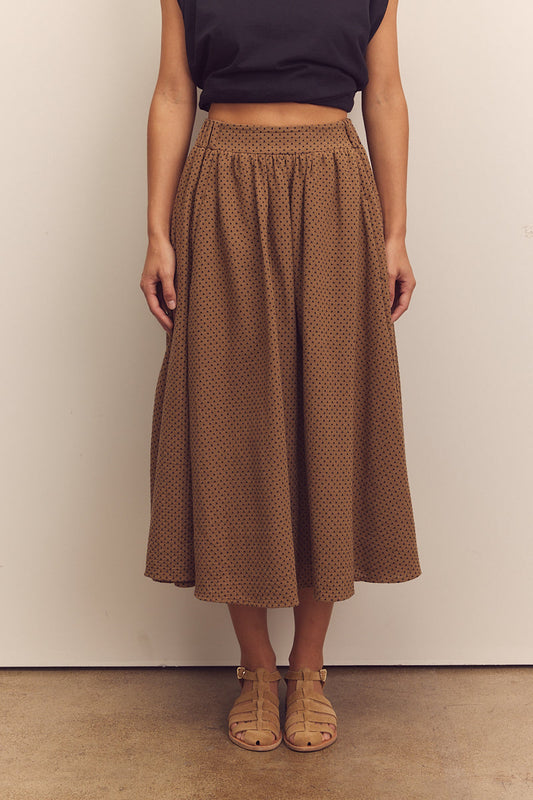 Midi Circled Skirt