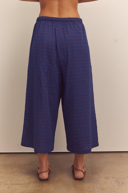 Drawstring Wide Leg Pants