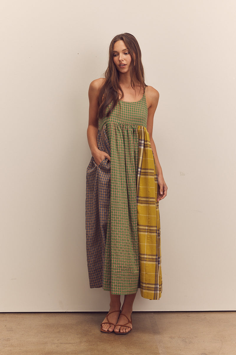Contrast Cami Dress