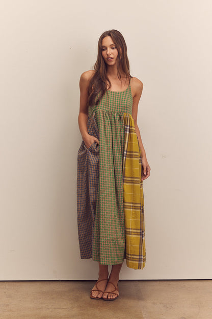 Contrast Cami Dress