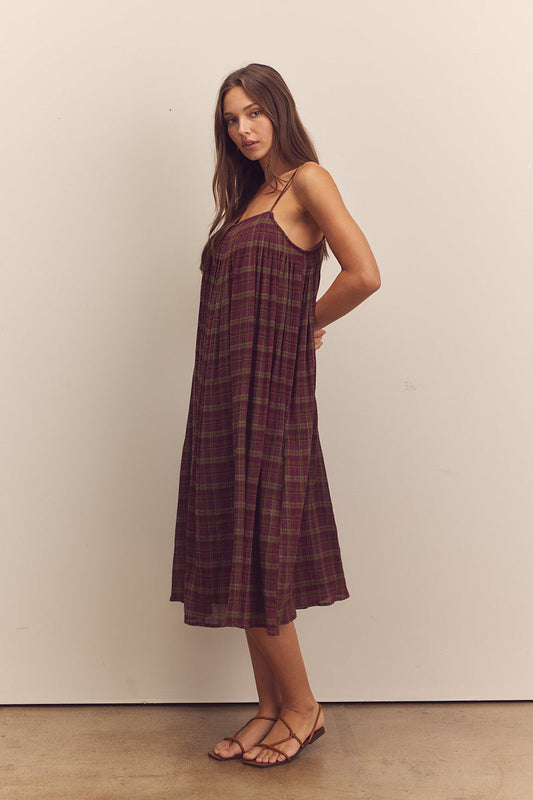 Pleated Cami Dress