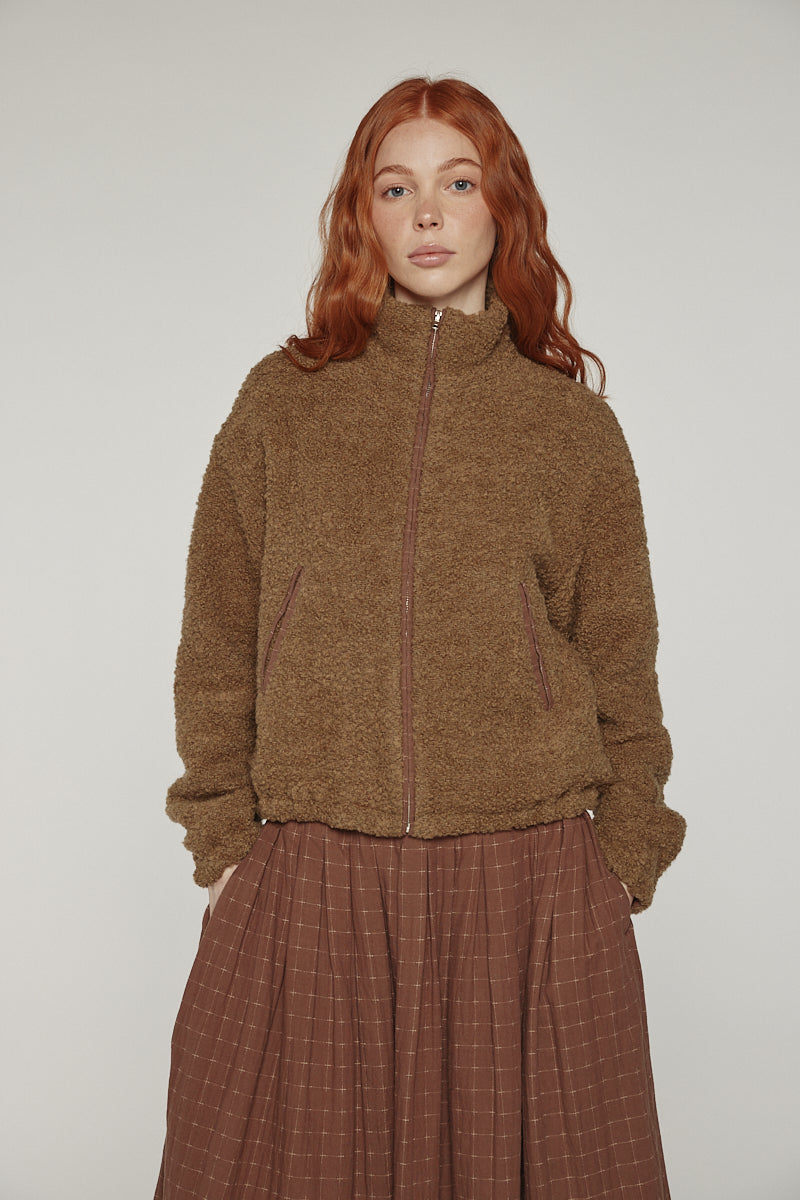 High Neck Bomber Jacket