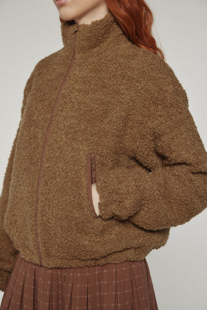 High Neck Bomber Jacket