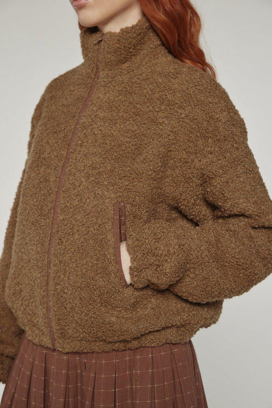 High Neck Bomber Jacket