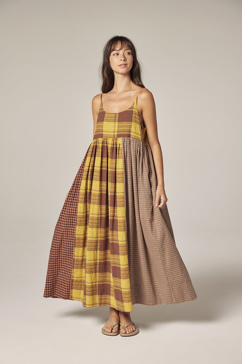 Contrast Dress