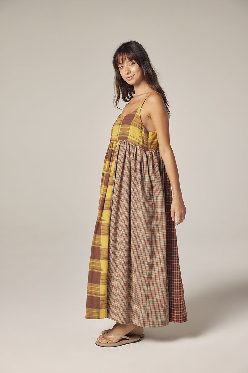 Contrast Dress