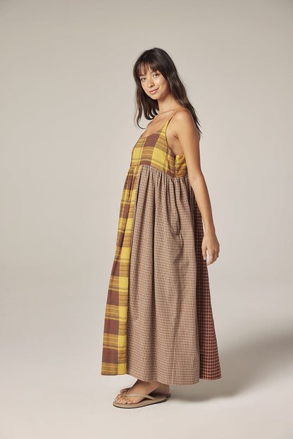 Contrast Dress