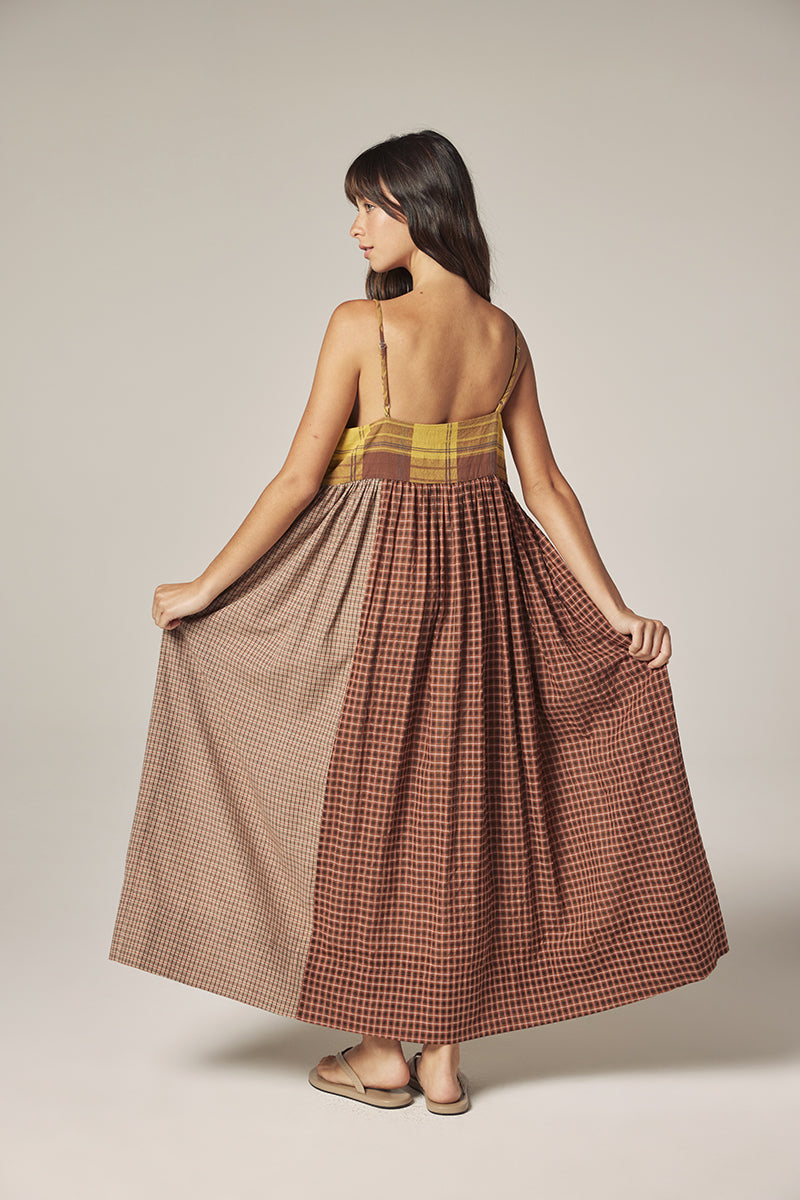 Contrast Dress