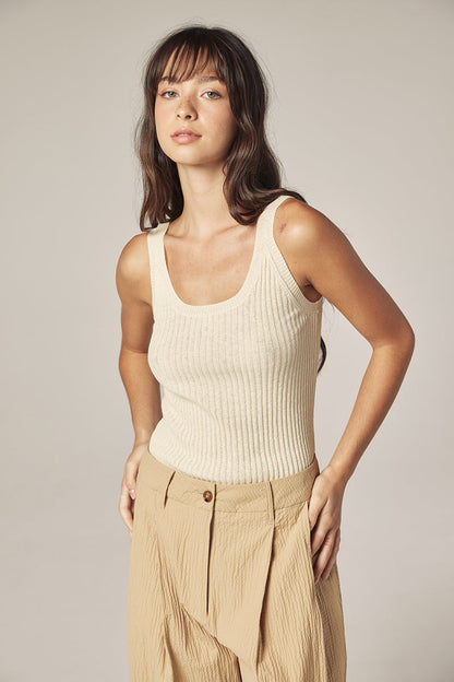 Cotton Rib Cami