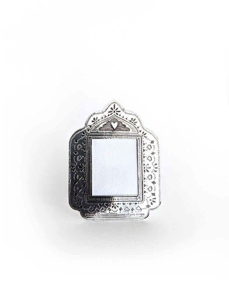 Faux Tin Mini Picture Frame