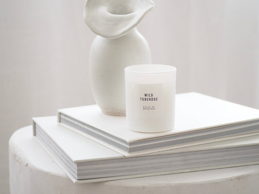 White Tuberose Candle