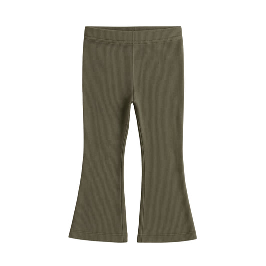 Ribbed Flare Leggings