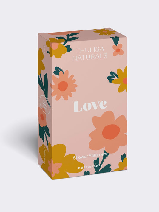 handmade botanical shower steamer set