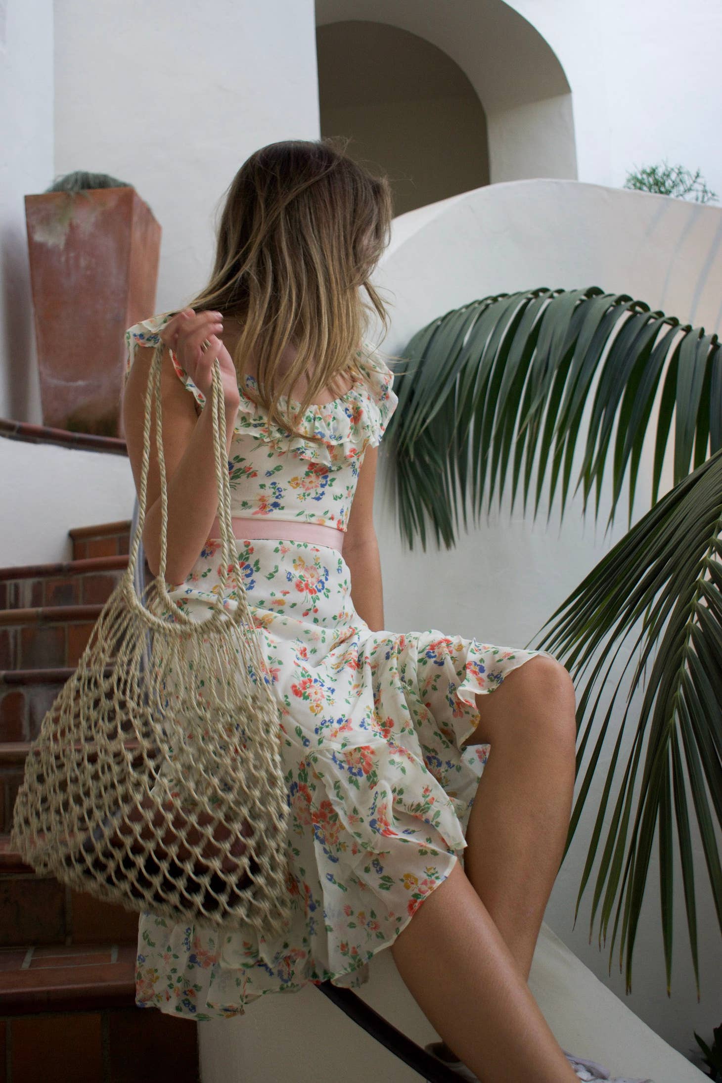 Handwoven from chupon in Patagonia, Chile by two women artisans. We love to use this bag for a day at the beach or a trip to the farmers market, or even as decor in the home.
