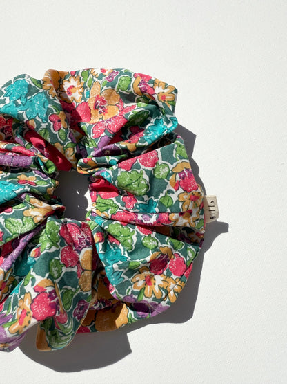 Garden Floral Scrunchie