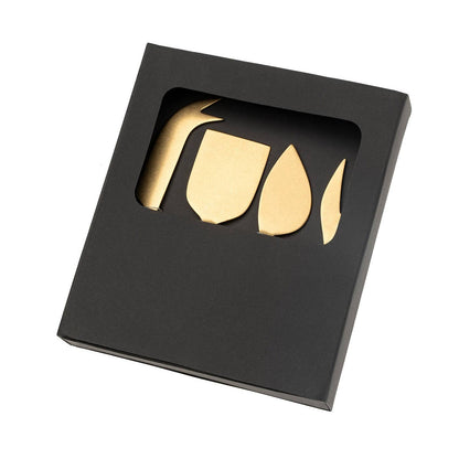 Maple Wood Cheese Knives: Set of 4