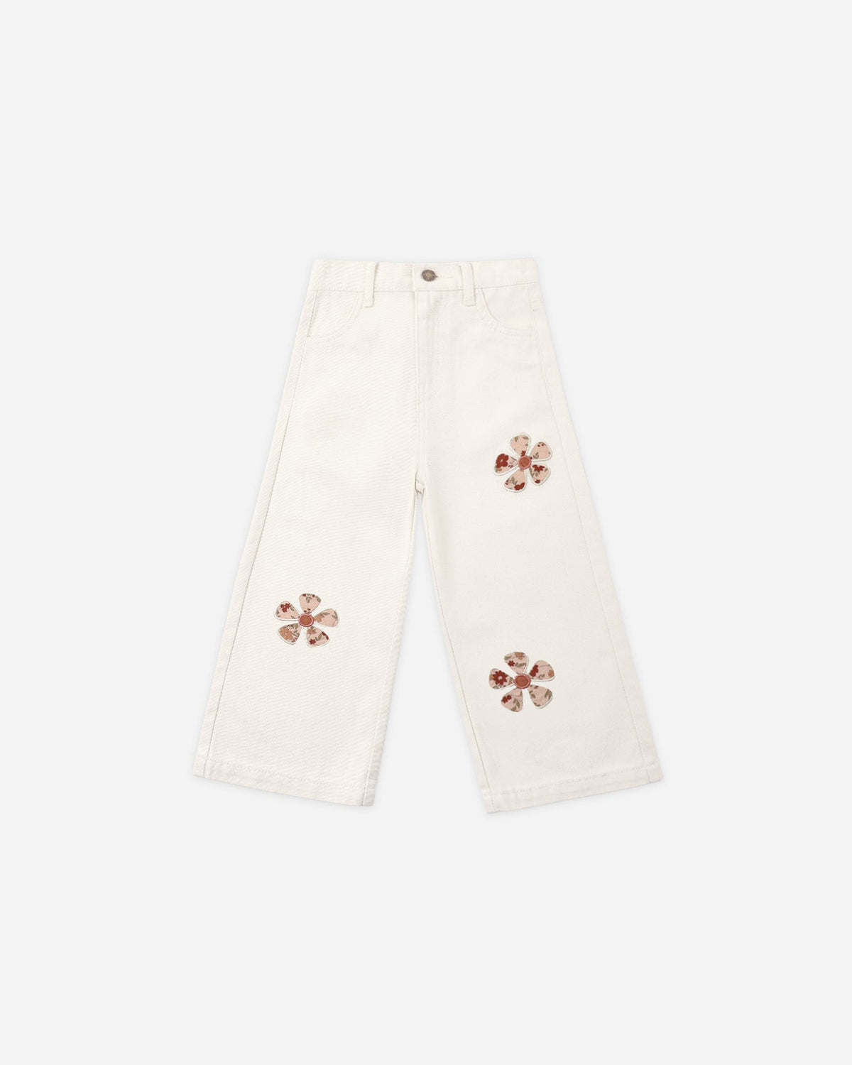 Daisy Patch Straight Leg Pant