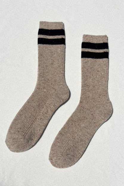 Le Bon Shoppe Snow Varsity Socks