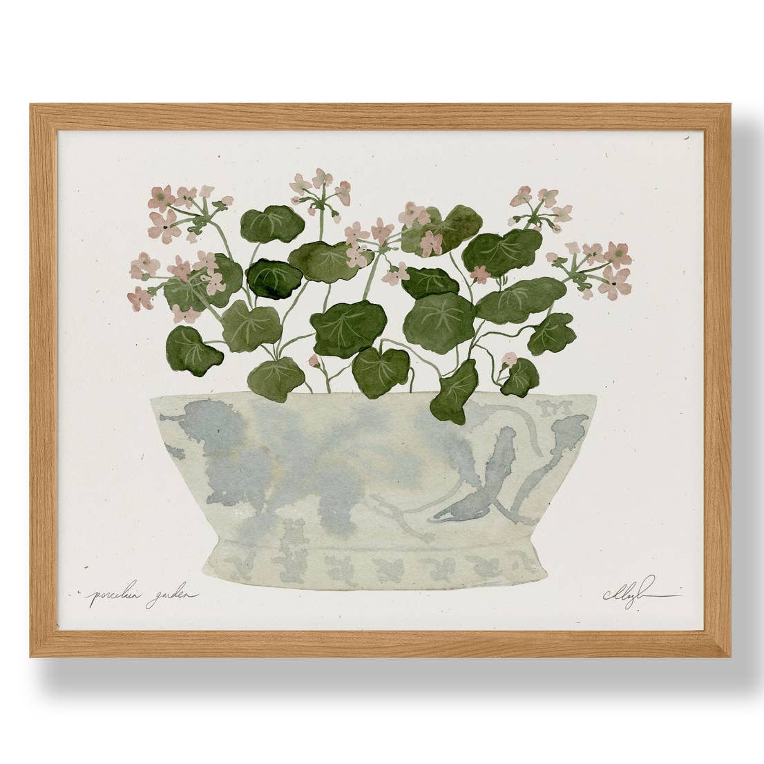 Porcelain Garden Print