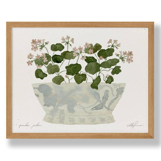 Porcelain Garden Print