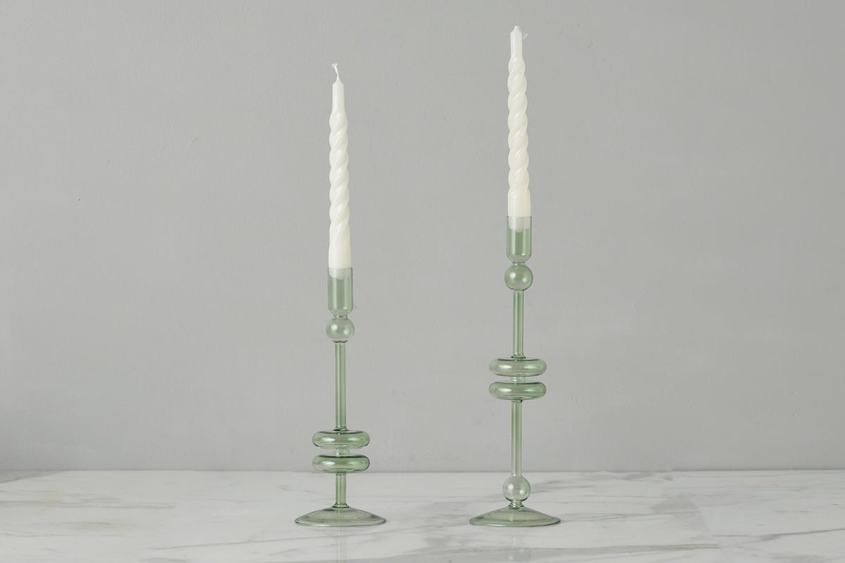 Glass Candlestick