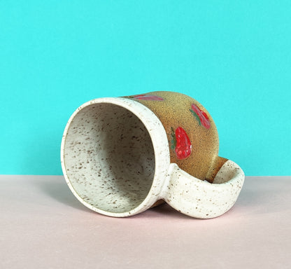 Ceramic Strawberry Mug