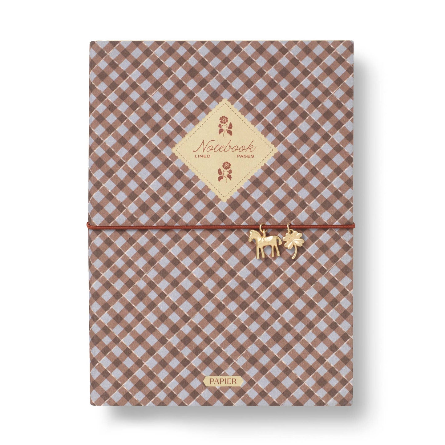 Papier Lined A5 Fabric Notebook 