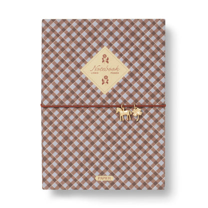 Papier Lined A5 Fabric Notebook 