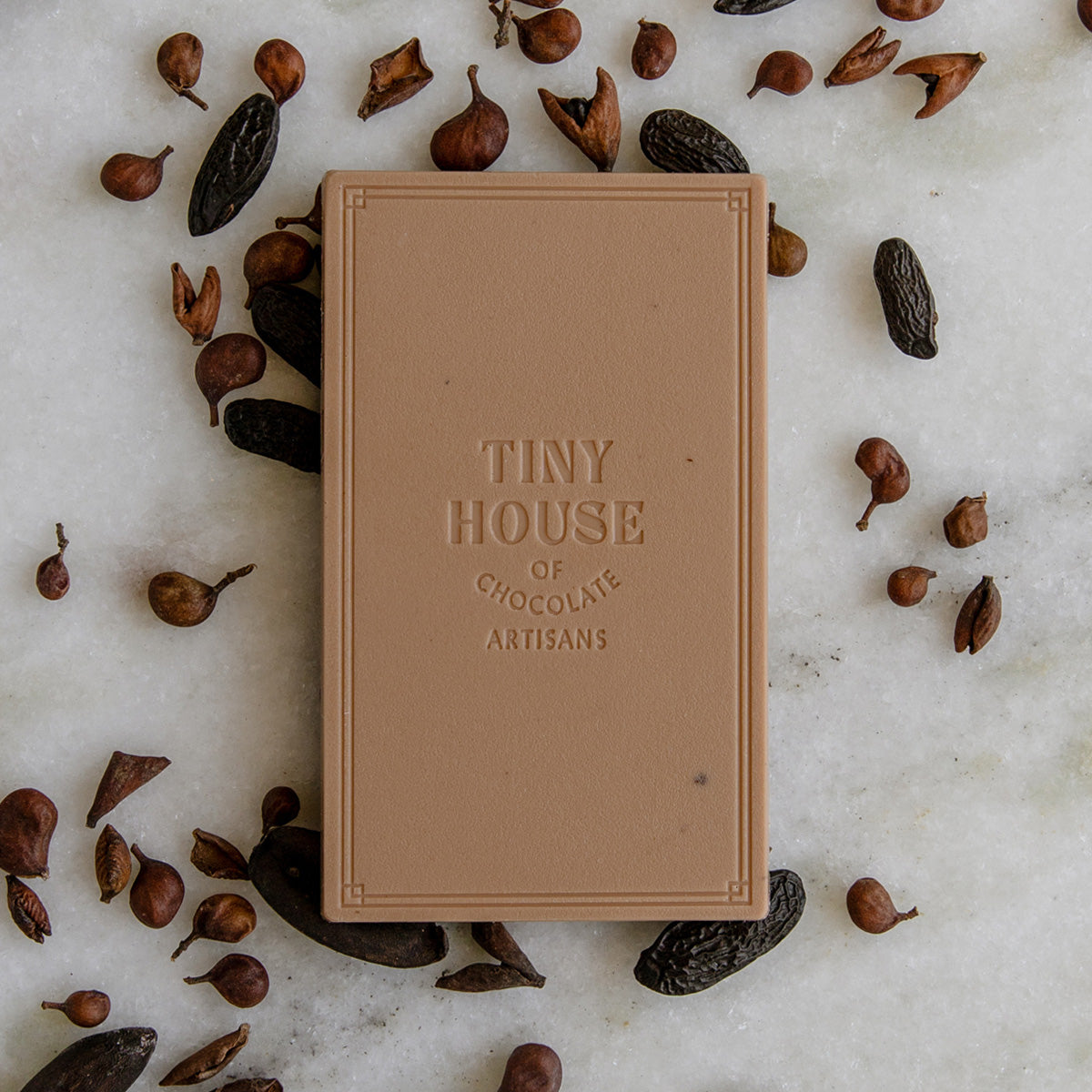 tiny house chocolate chai latter chocolate bar