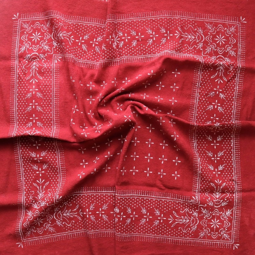 Raw Silk Bandana