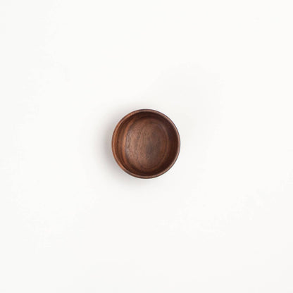 Walnut Wood Condiment Cup