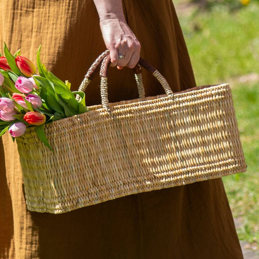 wicker basket gardening kaaterskill market
