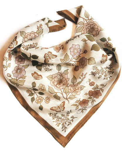 flora west Silk Bandana