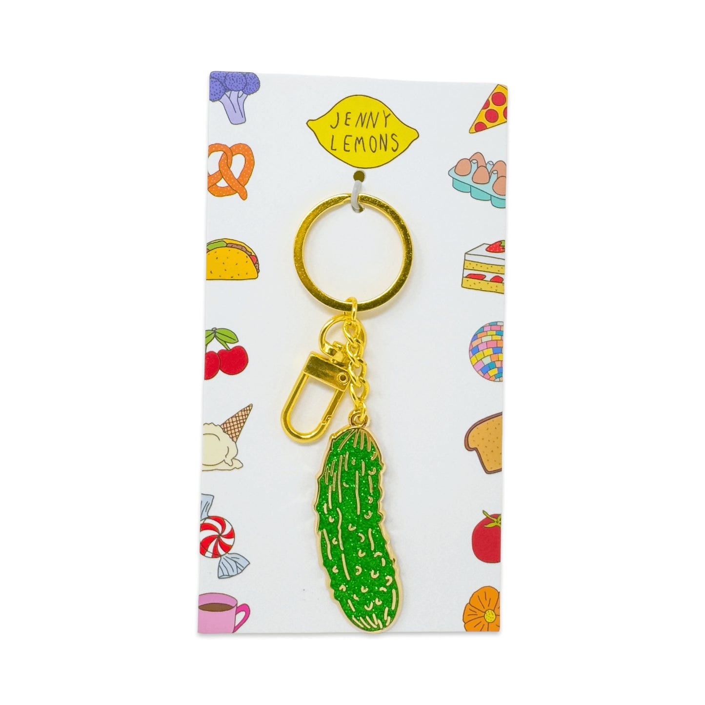 Enamel Bag Charm & Keychain