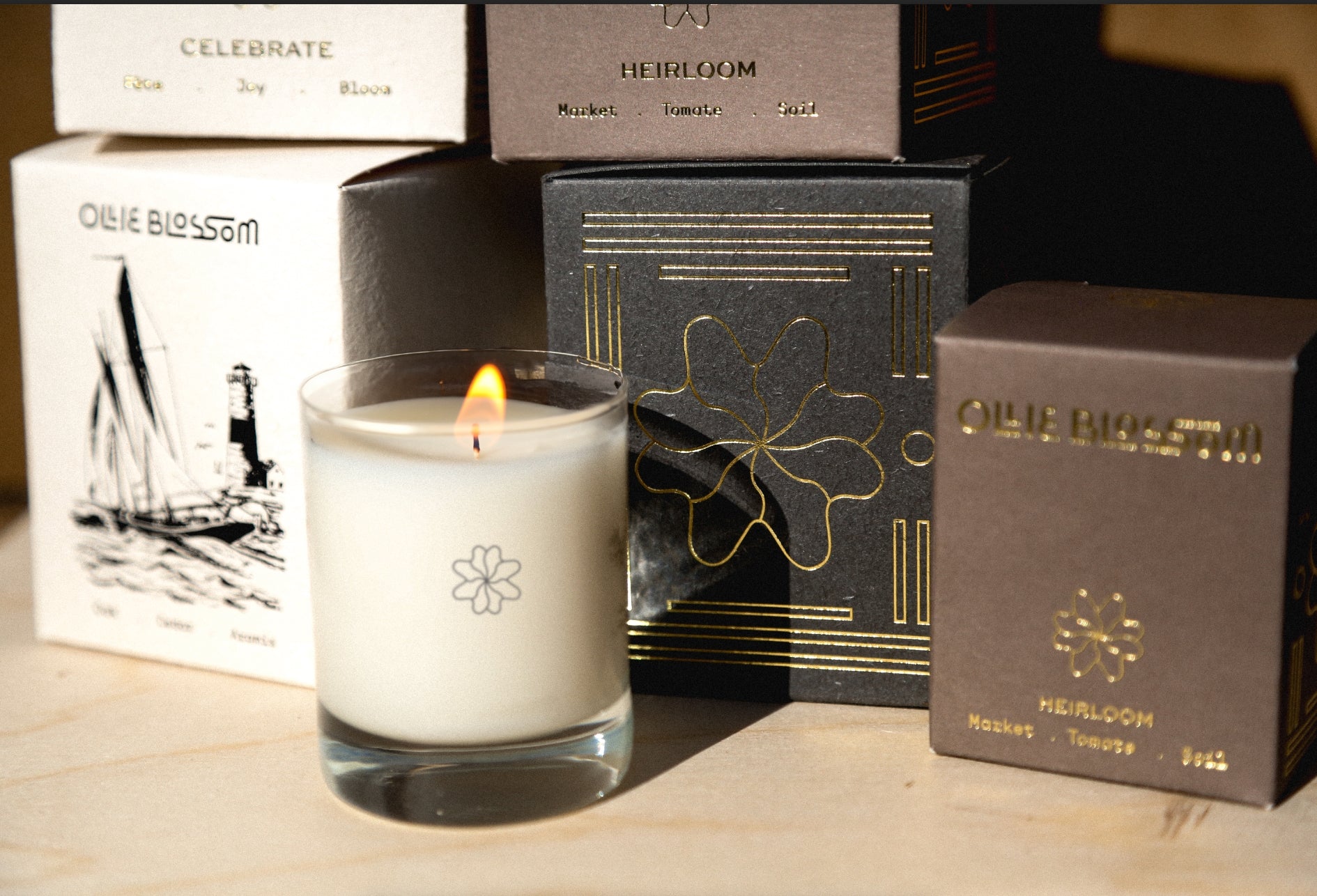 Heirloom Tomato Mini Candle 