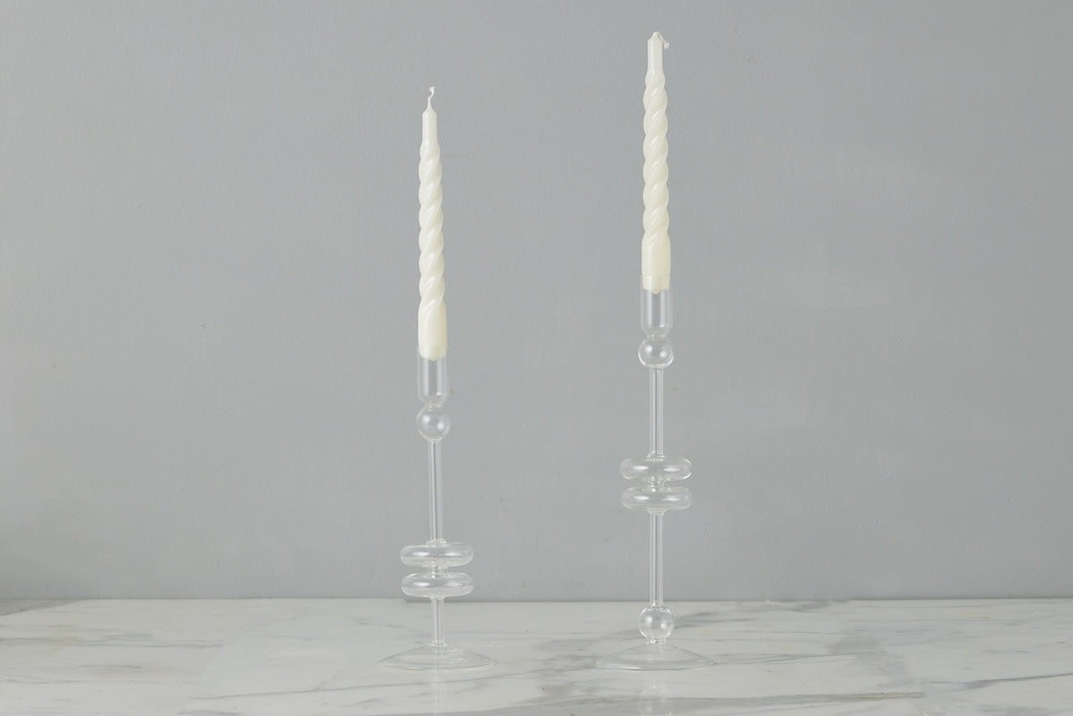 Glass Candlestick