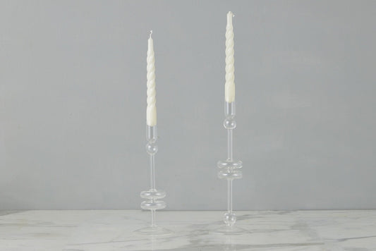 Glass Candlestick