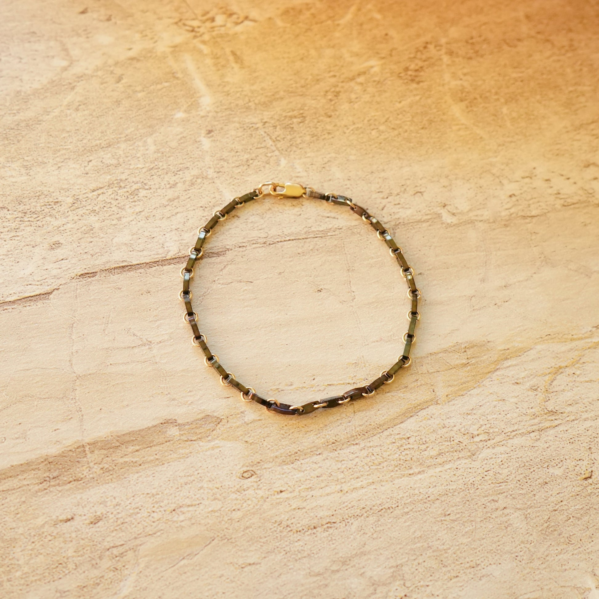 Lace-like tila bead design, carefully joined with 14k gold filled rings. japanese beads so niice jewelry